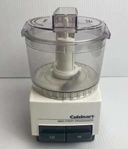 Cuisinart DLC-1 Mini PrepElectric Food Processor White Tested Works - Picture 1 of 14