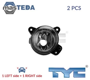19-0517-01-2 FOG LIGHT LAMP PAIR TYC 2PCS FOR VW TRANSPORTER V 2L,2.5L,1.9L,3.2L - Picture 1 of 5