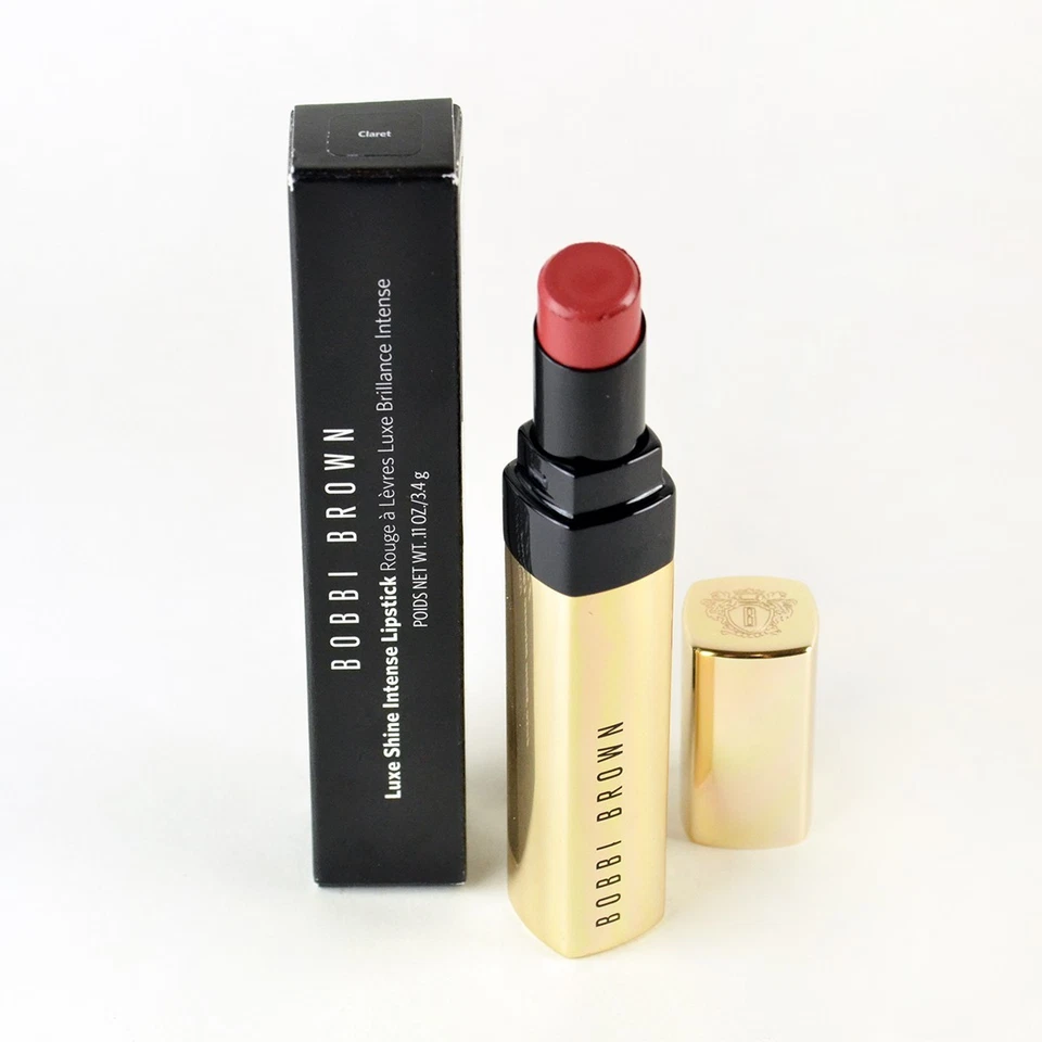 Lápiz labial intenso Bobbi Brown Luxe Shine CLARET - 0,11 oz. / 3,4 g Nuevo Foto 1 de 1