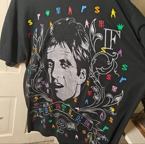 Camiseta Scarface Vintage Dragonfly Clothing Company 3xL Tony Montana Colorida  - Imagen 1 de 7