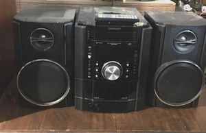 Sintonizador AM/FM Sharp CD-DK 890 doble cubierta de casete y cambiador de 5 discos PROBADO Y FUNCIONA - Imagen 1 de 6
