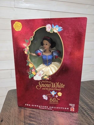 Muñeca Mattel Blancanieves 1997 60 aniversario Disney edición coleccionista 17761  Foto 1 de 4