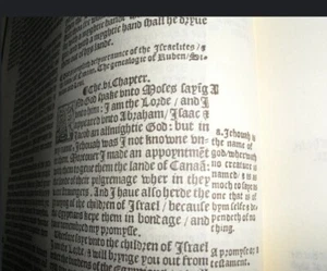 1537 MATTHEWS TYNDALE COVERDALE BIBEL JEHOVA JEHOUAH Wachtturm-Forschung Roger - Bild 1 von 7