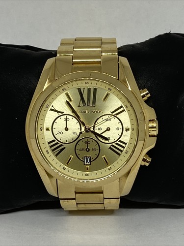 Orologio Michael Kors Bradshaw MK5605 Unisex Acciaio Inox Analogico al Quarzo MP753