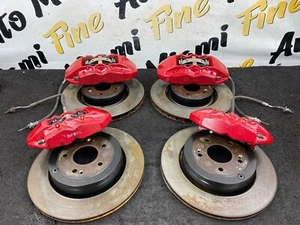 13-16 Hyundai Genesis Coupe Front & Rear Brembo Brake Caliper And Rotors - Picture 1 of 18