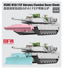 RYEFIELD RM-5048 1/35 Scale USMC M1A1 FEP Abrams w/Combat Dozer Blade Model Kit