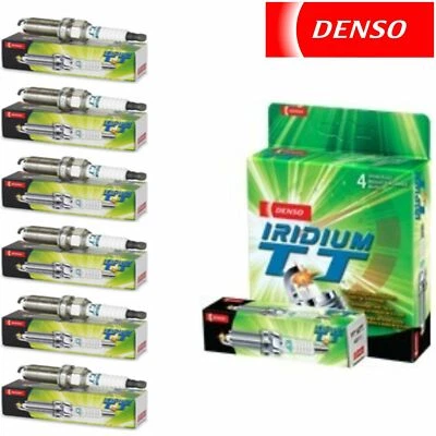 6 New Denso Iridium TT Spark Plugs for Chevrolet K20 Pickup 4.8L L6 1964-1967 - Image 1 of 4