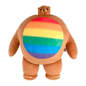 Tiny Headed Kingdom - PRIDE PIP - 15 Inch - Rainbow Pride Bear - 2022 - Picture 1 of 4