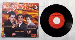 DISQUE VINYLE 45T 7" SP MUSIQUE / LES INCONNUS - RAP TOUT (VAMPIRE) - 1991 - Imagen 1 de 4
