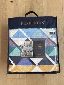 Pendelton Serrano Twin Quilt Coverlet Set Schein geometrisch aztekisch bunt modern - Bild 1 von 5