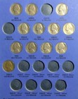 1938Pd-1961Pd Us Jefferson Nickel Set of 51 Different w/Album! Old Us Coin! #77