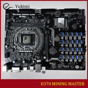 FOR ASUS H370 MINING MASTER LGA 1151 DDR4*2 32GB HDMI VGA Motherboard Test OK - Picture 1 of 8