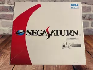 SEGA SATURN HST-0019 Blanco Raro Sistema de Consola de Juegos En Caja De Colección Sin Usar Japón - Imagen 1 de 6
