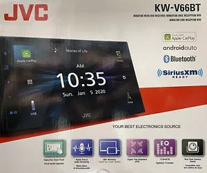 NUEVO JVC KW-V66BT, receptor de audio para automóvil 2-din, dvd, con Apple CarPlay y Android automático - Imagen 1 de 1