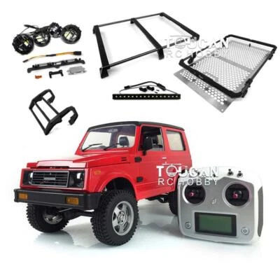 4WD 1:6 RC Rock Crawler SIXER1 PNP Assembled Vehicle Motor Servo ESC Roof Light - Image 1 of 4