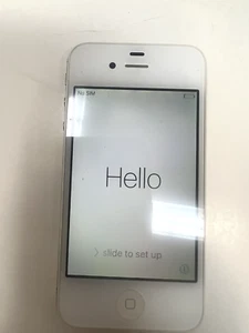 Apple iPhone 4s - 16GB - White A1387 (AT&T) - NICE! - Picture 1 of 2