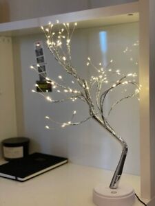 Room Decor, 20" Tabletop Bonsai Tree Light with 108 LED, 