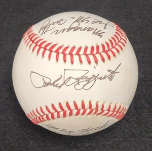 Rare PHIL RIZZUTO Signed Inscribed-YANKEES-JOE McCARTHY Official Baseball-PSA - Picture 1 of 10