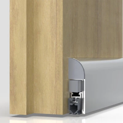 Athmer Wind-Ex Türdichtung Bodendichtung Farben - weiß - silber - bronce -