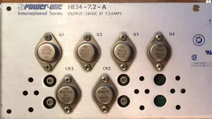 Power-One HE24-7.2-A International Series, Output: 24VDC@7.2 Amps - Power Suppy - Picture 1 of 6