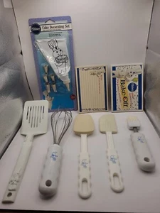 Lote de 8 piezas vintage de decoración de pasteles Pillsbury Doughboy NUEVO USADO - Imagen 1 de 14