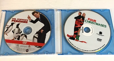 Four Christmases & Mr. Popper's Penguins Disc & Slim Case DVD's  - Image 1 of 3