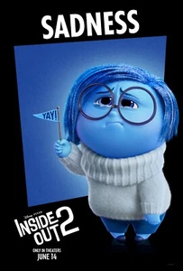 2024 Inside Out 2 Movie Poster 11X17 Joy Anger Fear Sadness Disgust Anxiety 🍿 - Picture 1 of 3