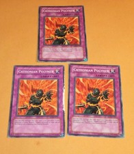 3X Chthonian Polymer EEN-EN057 - Yugioh Yu Gi Oh! 3 Playset