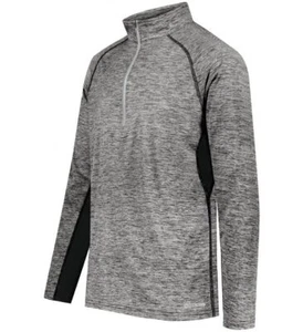 Holloway 222674 Youth Electrify Coolcore 1/2 Zip Pullover - Picture 1 of 14
