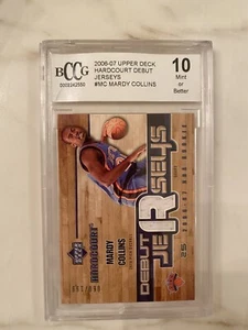 2006-07 UPPER DECK HARCOURT DEBUT JERSEYS #MC MARDY COLLINS - Picture 1 of 2