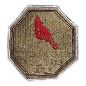 1926 WORLD SERIES MLB BASEBALL ST. LOUIS CARDINALS 3.25" EMBROIDERED TEAM PATCH - Picture 1 of 2
