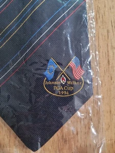 Jonnie Walker PGA Cup 1994 Tie Rack Corporate London England 100% Seide Vintage  - Bild 1 von 6