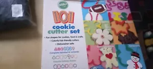 Wilton Plastic Cookie Cutter Set 101-Piece Cookie Cutter Shapes Plastic Material - Picture 1 of 2