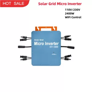 GT-2400 2400W Solar Grid Micro Inverter MPPT WiFi Control IP66 110V/230V - Picture 1 of 3