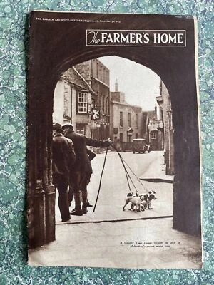 The Farmer's Home Magazine 1937 November 30 Christmas Shopping Corn Dollies - Image 1 of 3