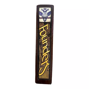 3 Sided Founder's Brewing Co. Craft Beer Tap Handle - Imperial Stout - Picture 1 of 8