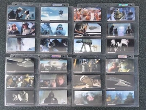 Complete 2010 Topps Star Wars The Empire Strikes Back 3D Widevision Ultra Pro - Picture 1 of 2
