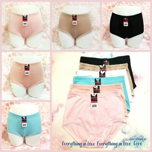 4 Plus Women Cotton High Waist Light Tummy Control Girdle Brief Panty Underwear - Picture 1 of 12