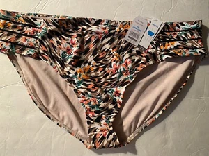 NUEVO PANTALÓN DE BAÑO HIPSTER TIME AND TRU PARA MUJER TALLA 2X (20W-22W) NUEVO CON ETIQUETAS - Imagen 1 de 2
