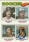 Mark Lemongello (TOUGH AUTOGRAPH) 1977 Topps Houston Astros, Blue Jays SIGNED
