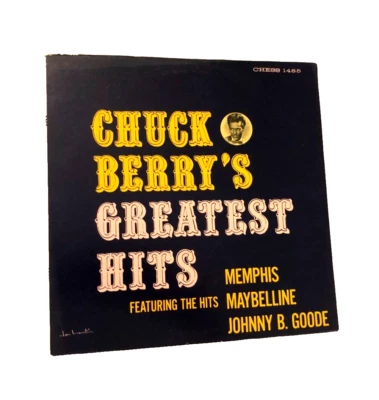 Chuck Berry Hits LP-1485 Electronic Stereo Chess Records Vintage 1972 Vinyl LP - Image 1 of 4