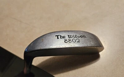 Vintage " The Wilson 8802 ".. Blade Putter vg condition 35" - Image 1 of 4
