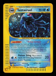 Pokemon Card Tentacruel H26/H32 Aquapolis Holo Foil Vintage WOTC Rare LP 2002 - Picture 1 of 2
