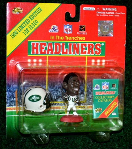New York Jets Keyshawn Johnson 1998 Limited Edition Corinthian Headliner Figure Cover