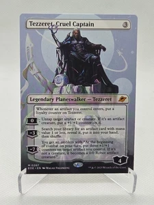 MTG Edge Of Eternities Tezzeret, Cruel Captain Borderless - Picture 1 of 2