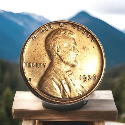 1936 P Lincoln Wheat Cent / Penny   - Image 1 of 4