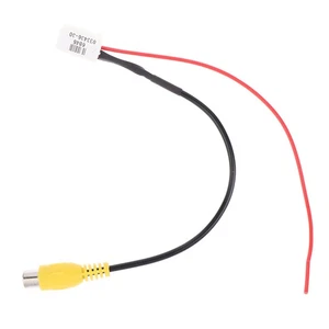 4 Pin For Car Radio Back Up Reverse Camera Input Plug Cable Adapter - Picture 1 of 11