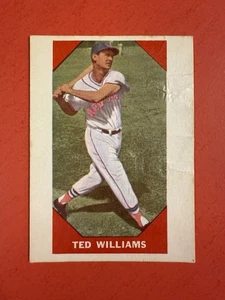 TED WILLIAMS ~ 1960 Fleer #72 (GD/VG) ~ BOSTON RED SOX - HOF - Picture 1 of 16