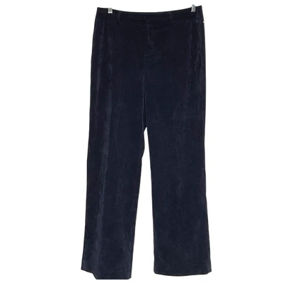 Pantalones de pana Coldwater Creek azul bootcut Foto 1 de 4