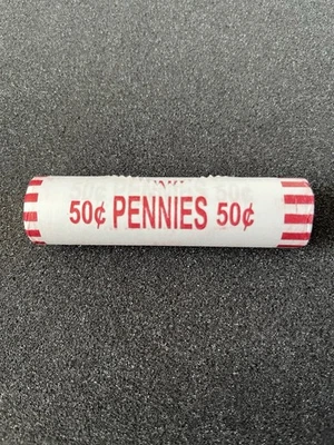 2025 D LINCOLN CENT ROLL - 1 Unopened Original Bank Roll LAST YEAR OF PRODUCTION - Image 1 of 3